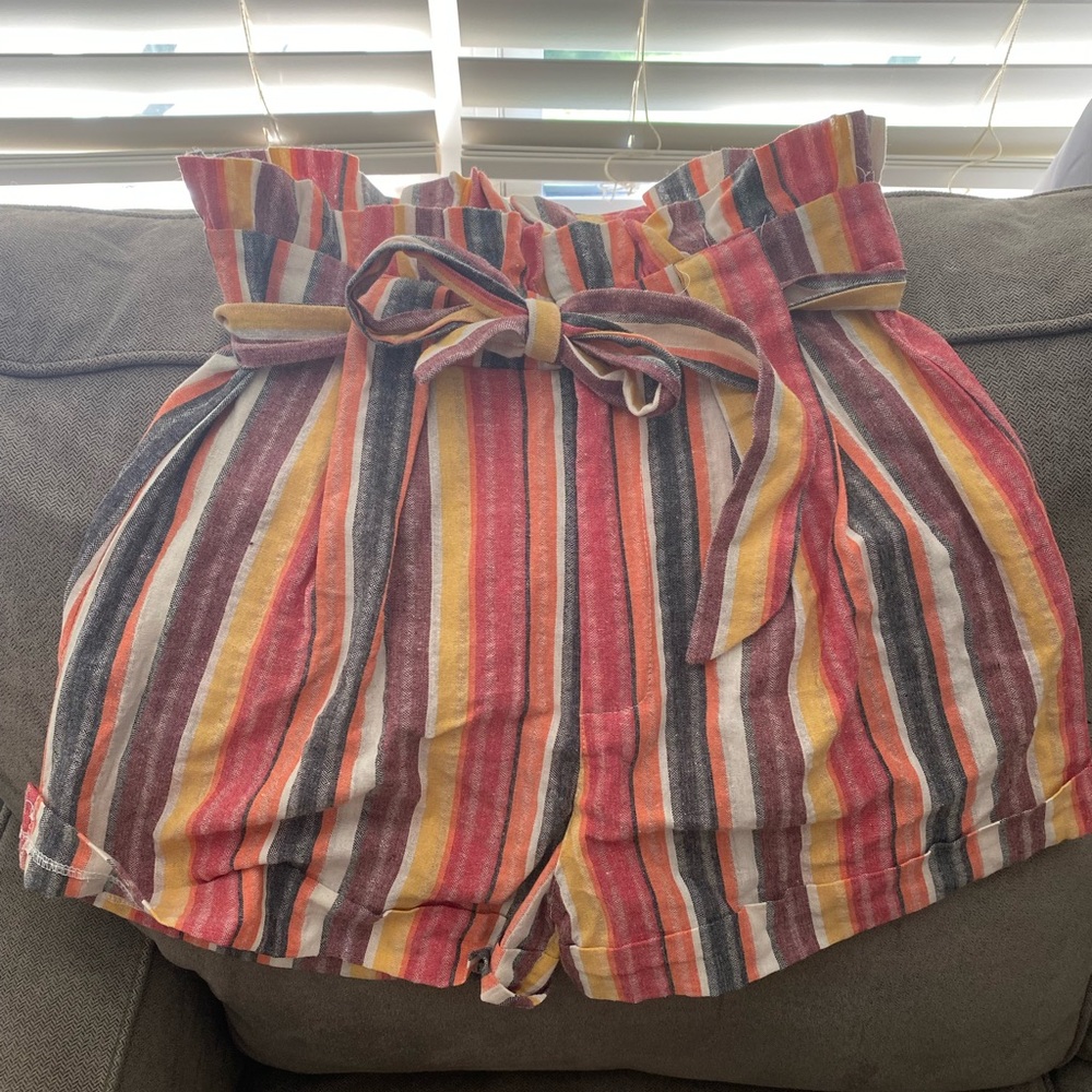 High waisted shorts